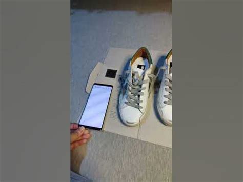 golden goose nfc tag|how to scan golden goose shoes.